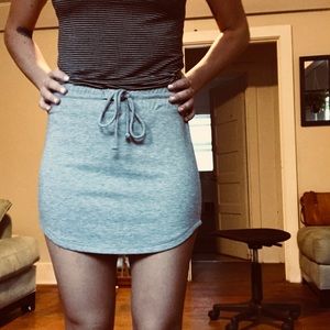 LA Hearts mini skirt